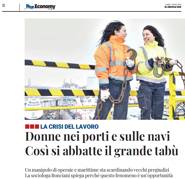 Donne nei porti e sulle naviCosì si abbatte il grande tabù